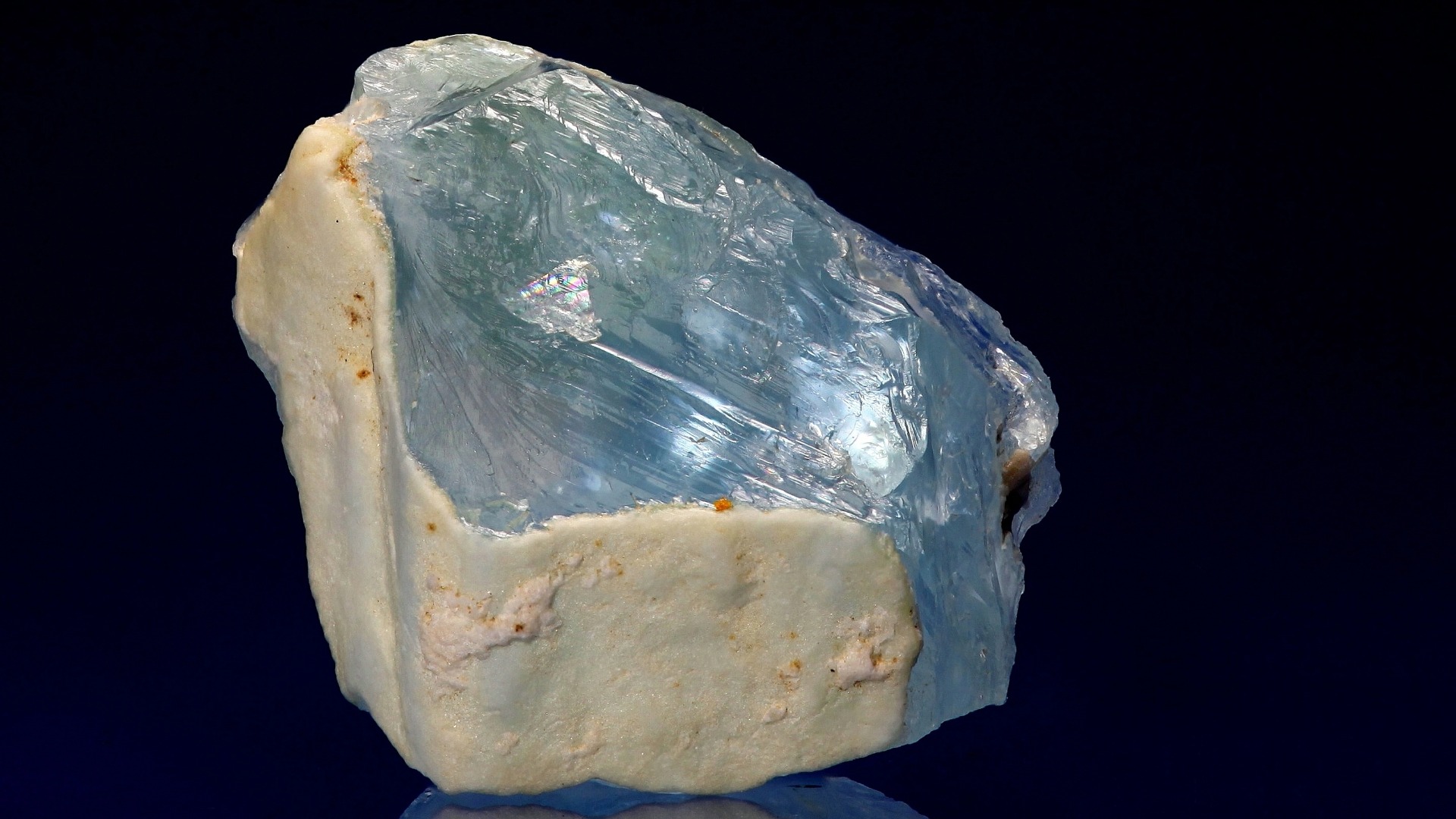 Blue Topaz Crystal